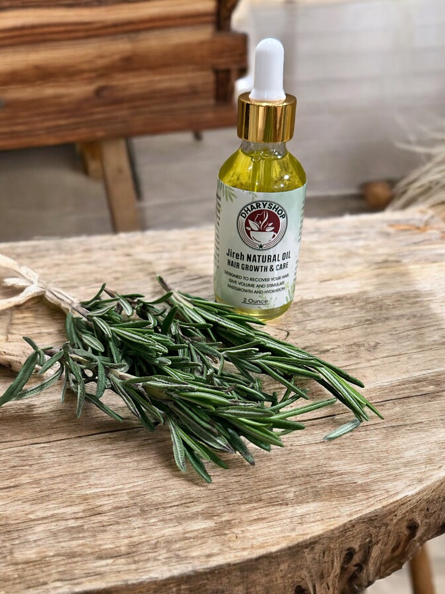 Oil for hair loss / Aceite para la caida y crecimiento del cabello
