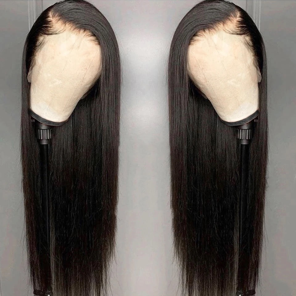 Straight wig