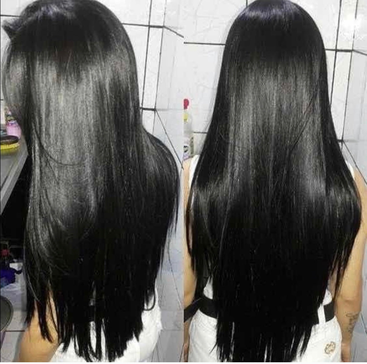 Straight hair