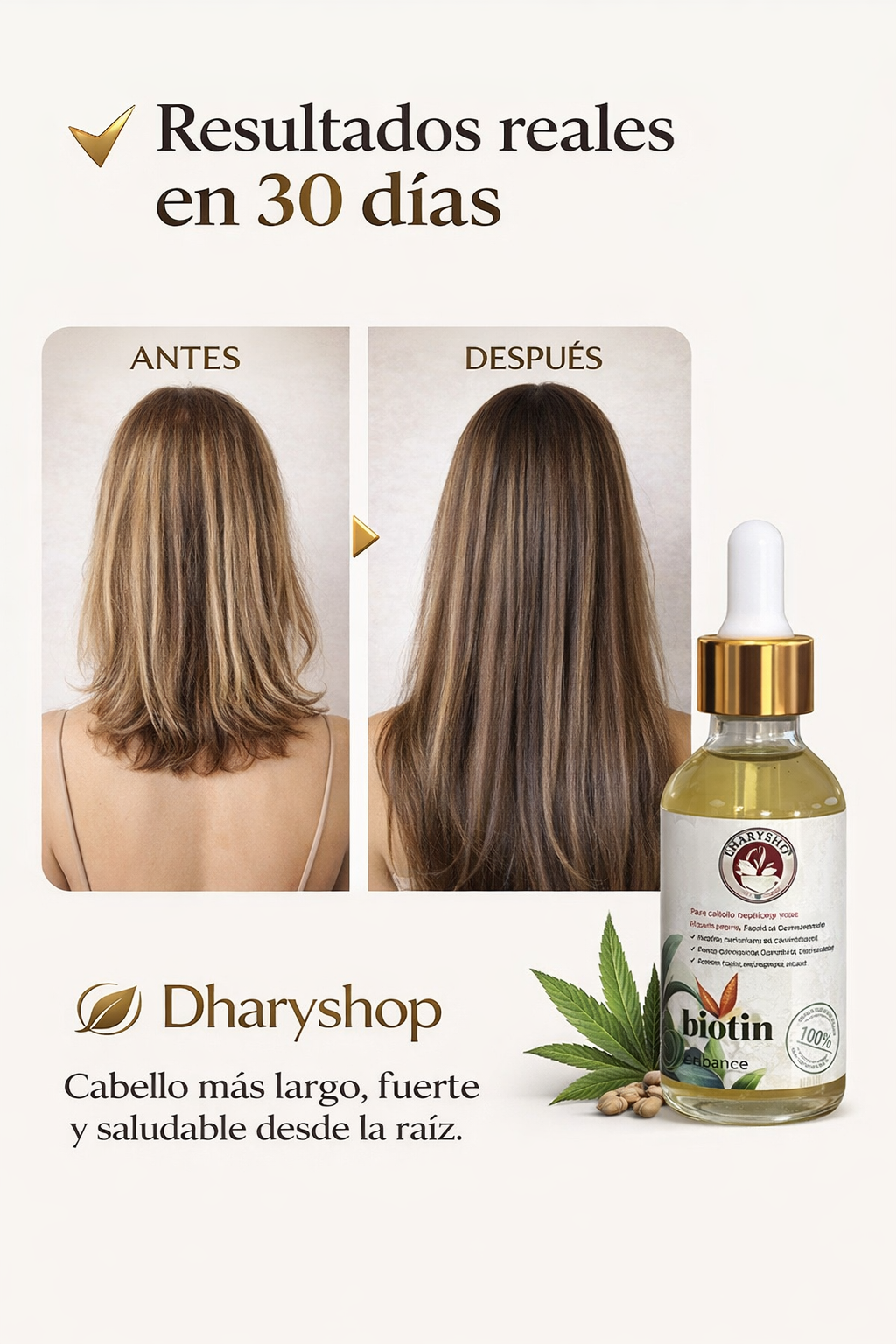 Dharyshop Biotin Oil – Hair Growth and Strength